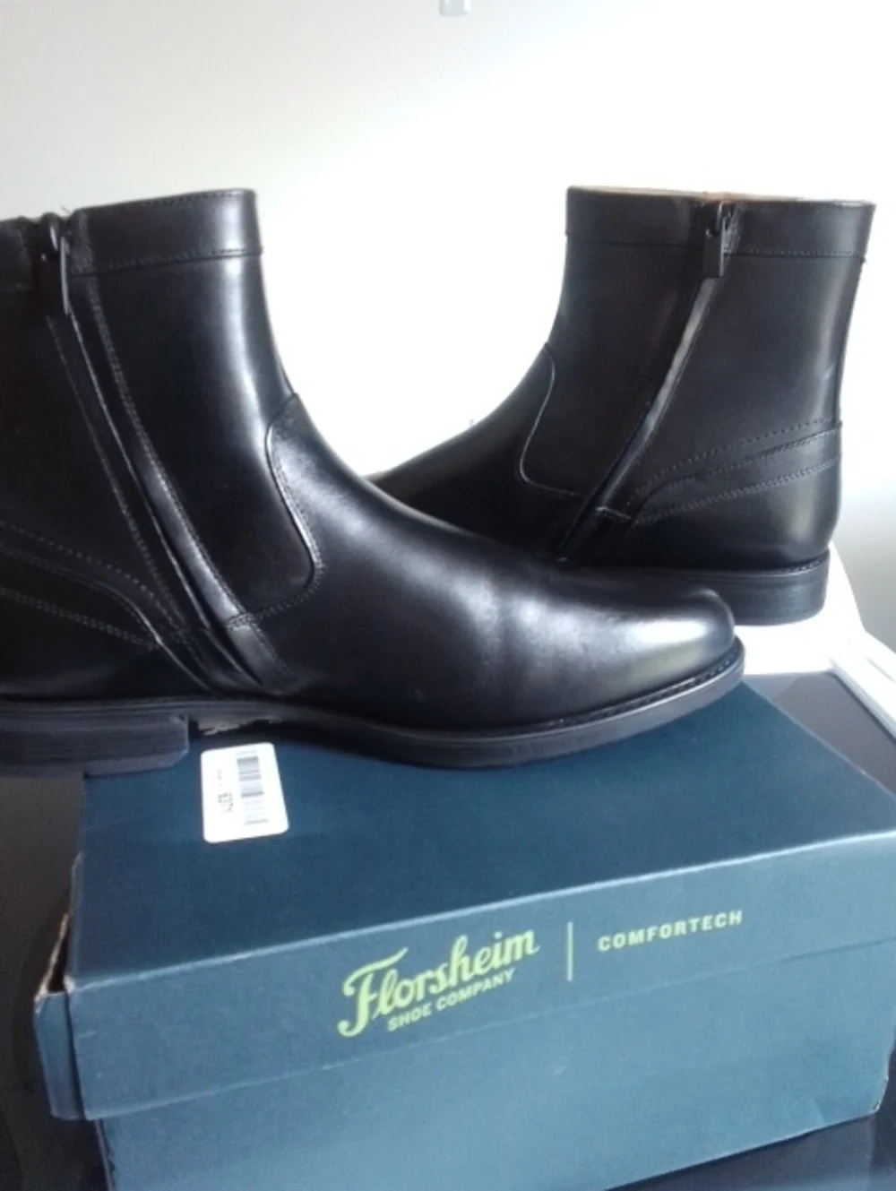 Florsheim Men’s Black Leather Medfield Boots